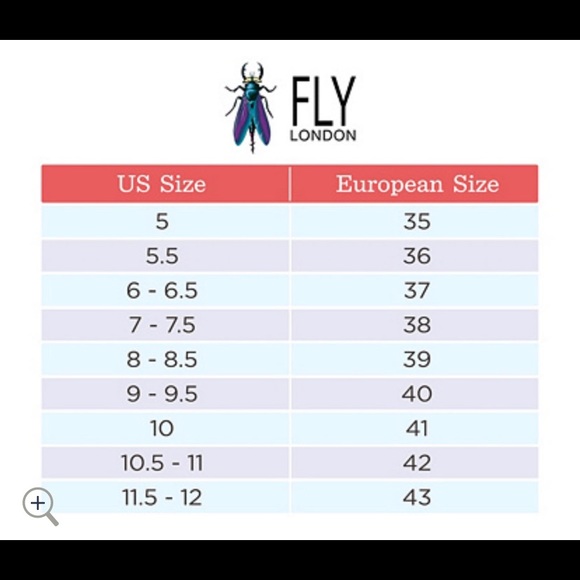 Fly London Red Peso Wedges Size 40 - Picture 8 of 8